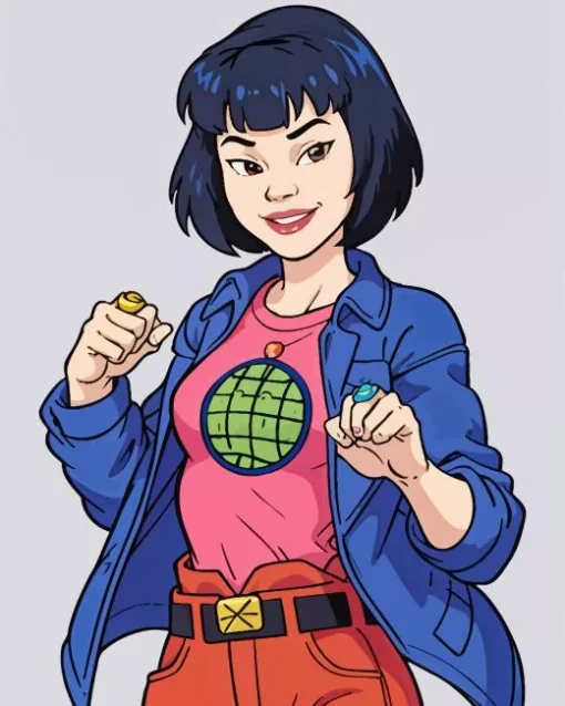 Gi Captain Planet Character Diamond Painting