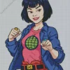 Gi Captain Planet Character Diamond Painting