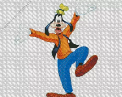 Goofy Character Diamond Painting