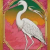 Great Egret Art Diamond Painting