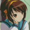 Haruhi Suzumiya Anime Character Art Diamond Painting