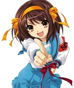 Haruhi Suzumiya Anime Art Diamond Painting