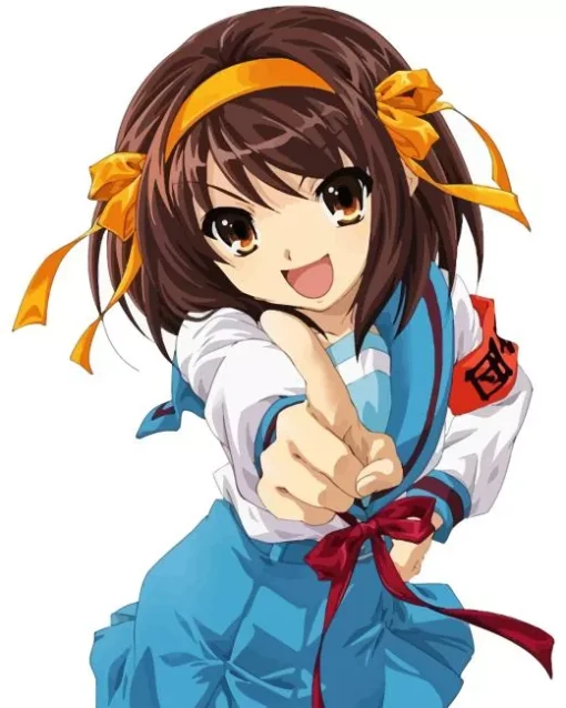 Haruhi Suzumiya Anime Art Diamond Painting