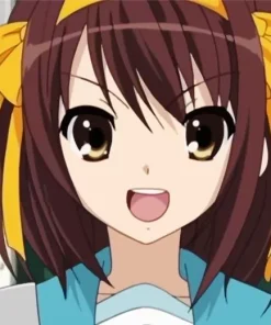 Haruhi Suzumiya Character Art Diamond Painting