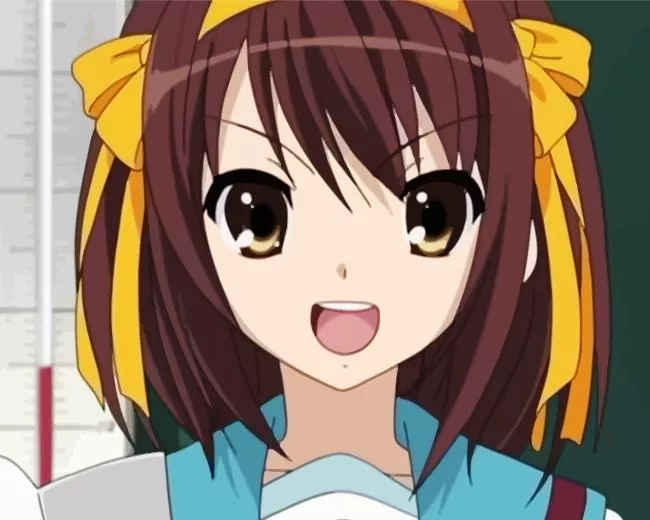 Haruhi Suzumiya character Diamond Paints Haruhi Suzumiya Character Art Diamond Painting