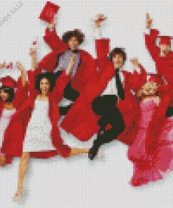 High School Musical Graduation Time Diamond Painting