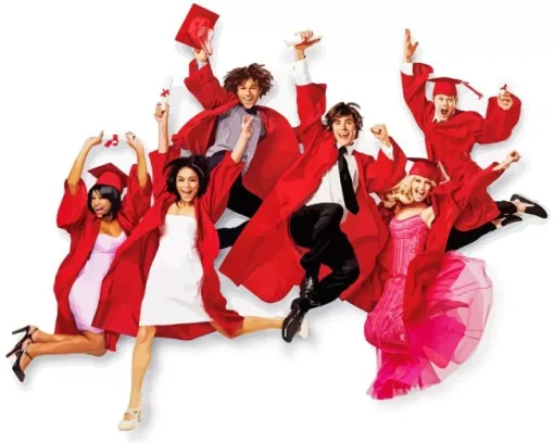 High School Musical Graduation Time Diamond Painting