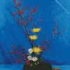 Ikebana Flowers Art Diamond Painting