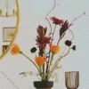 Ikebana Plants Diamond Painting