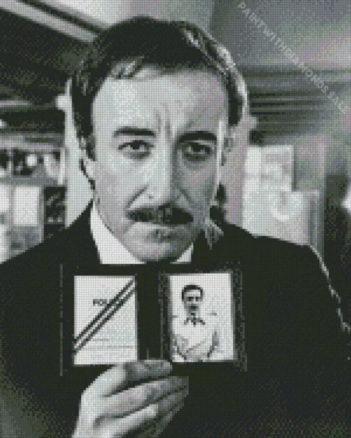 Inspector Clouseau In The pink panther Diamond Painting