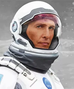 Interstellar Movie Character Diamond Painting