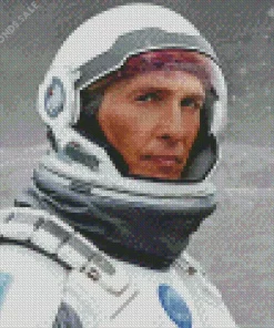 Interstellar Movie Character Diamond Painting