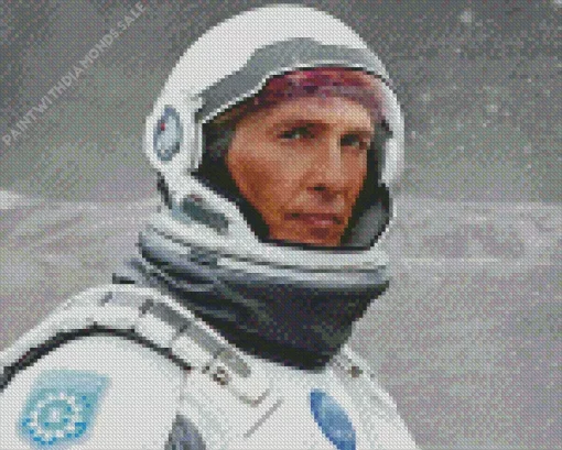 Interstellar Movie Character Diamond Painting