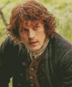 Jamie Fraser Character Diamond Painting