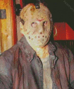 Jason Voorhees In The Friday The 13th Diamond Painting