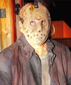 Jason Voorhees In The Friday The 13th Diamond Painting