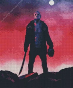 Jason Voorhees The Friday The 13th Diamond Painting