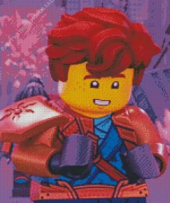 Jay Walker Ninjago Character Diamond Painting