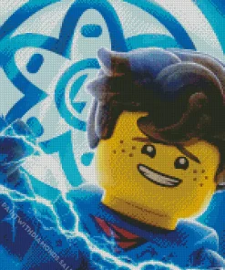 Jay Walker In Ninjago Diamond Painting