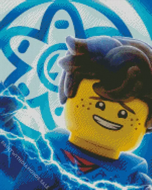 Jay Walker In Ninjago Diamond Painting