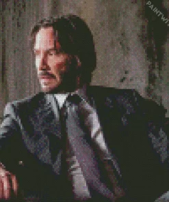 John Wick Diamond Painting