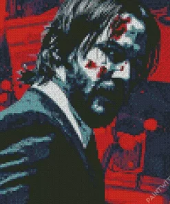 John Wick Art Diamond Painting