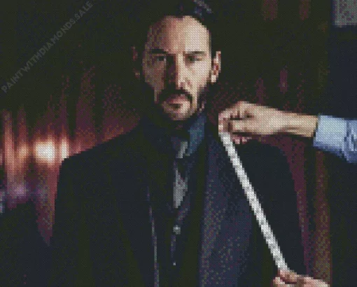 John Wick Character Diamond Painting