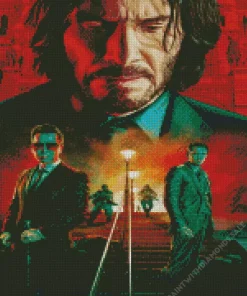 John Wick Characters Diamond Painting