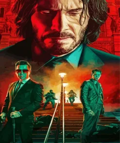 John Wick Characters Diamond Painting