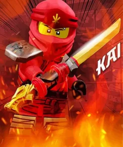 Kai Ninjago Diamond Painting