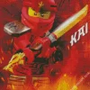 Kai Ninjago Diamond Painting