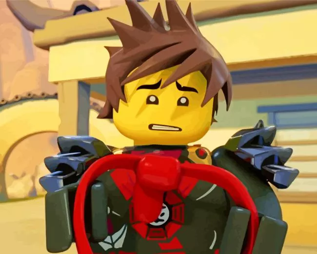 Kai Ninjago character Diamond By Numbers Kai Ninjago Character Diamond Painting