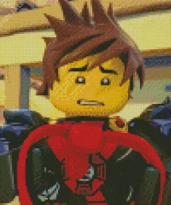 Kai Ninjago Character Diamond Painting