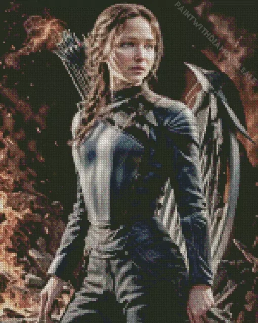 Katniss Everdeen Art Diamond Painting