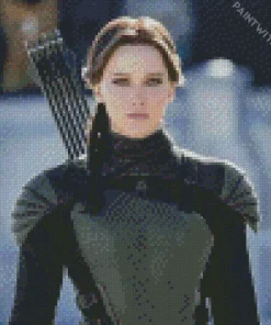 Katniss Everdeen The Hunger Games Art Diamond Painting