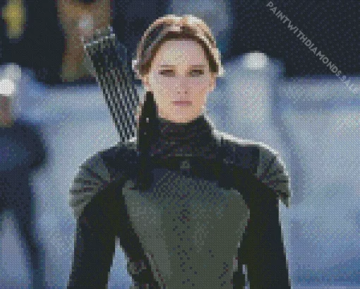 Katniss Everdeen The Hunger Games Art Diamond Painting