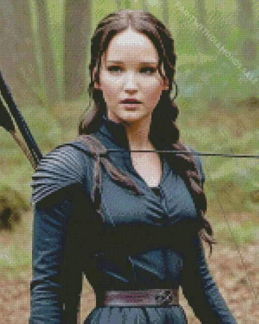 Katniss Everdeen Character Diamond Painting