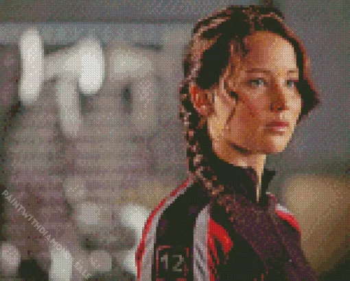 Katniss Everdeen In The Hunger Games Diamond Painting