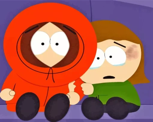 Kenny McCormick In South Park Diamond Painting