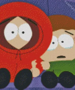 Kenny McCormick In South Park Diamond Painting