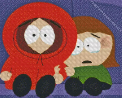 Kenny McCormick In South Park Diamond Painting