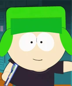 Kyle Broflovski South Park Diamond Painting