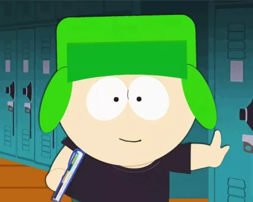 Kyle Broflovski South Park Diamond Painting