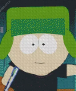 Kyle Broflovski South Park Diamond Painting