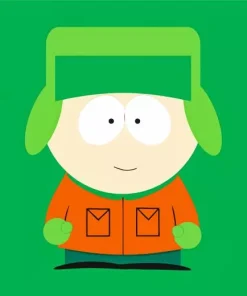 Kyle Broflovski In South Park Diamond Painting