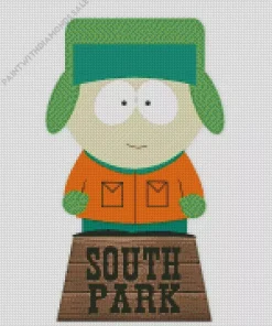 Kyle Broflovski Poster Diamond Painting