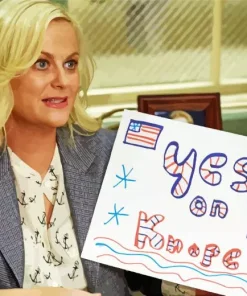 Leslie Knope Diamond Painting