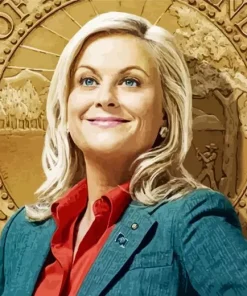 Leslie Knope Character Diamond Painting