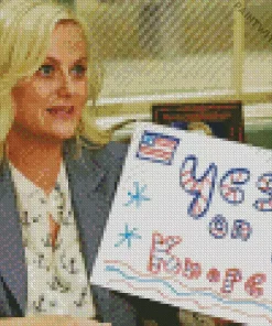 Leslie Knope Diamond Painting