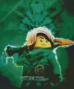 Lloyd Garmadon Diamond Painting